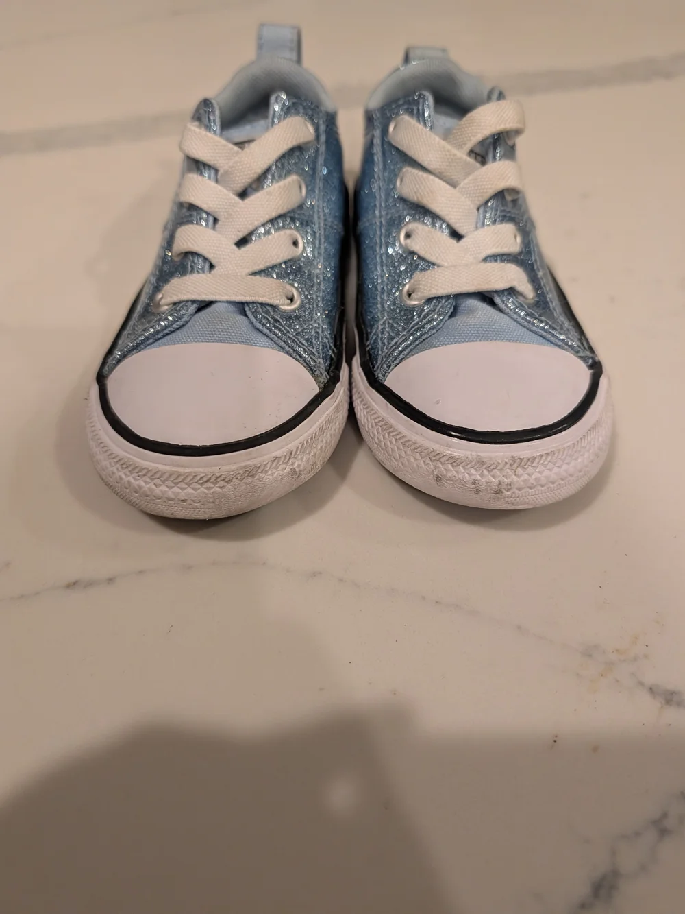 Converse Kids Sky Blue Low Top Sneakers